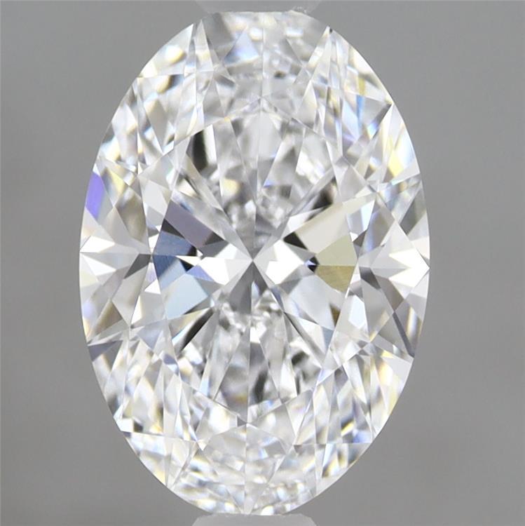 1.53ct Oval D VVS2 Lab Created Diamond