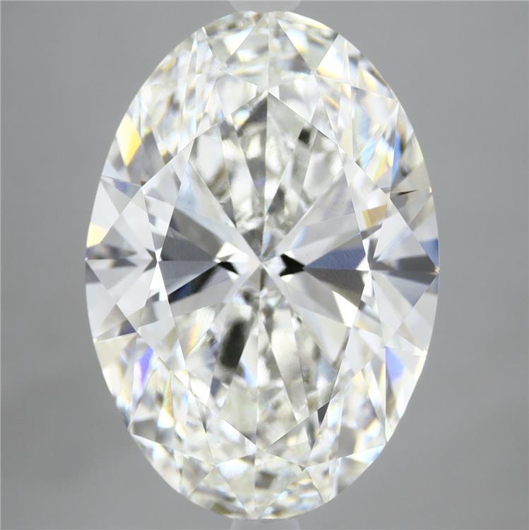 7.02ct Oval F VVS2 Lab Created Diamond