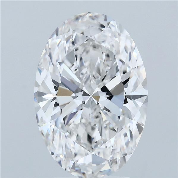 4.01ct Oval F VVS2 Lab Created Diamond