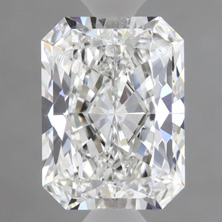 1.52ct Radiant F VVS2 Lab Created Diamond