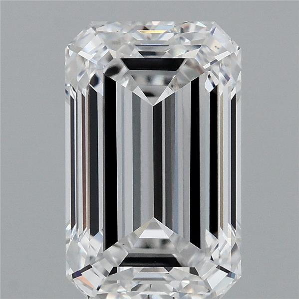 4ct Emerald D VS1 Lab Created Diamond