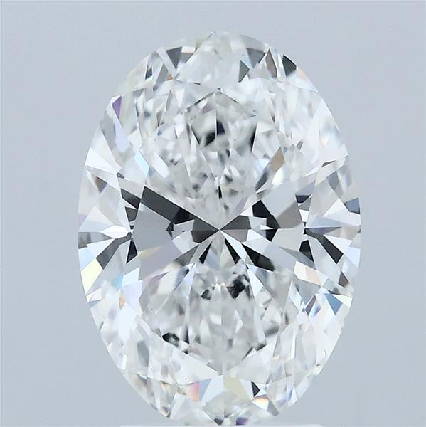 3.03ct Oval E VS1 Lab Created Diamond