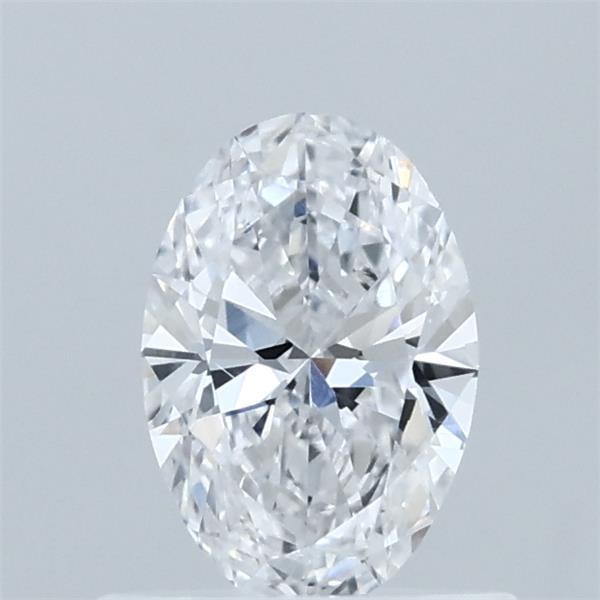 0.61ct Oval D VVS2 Lab Created Diamond