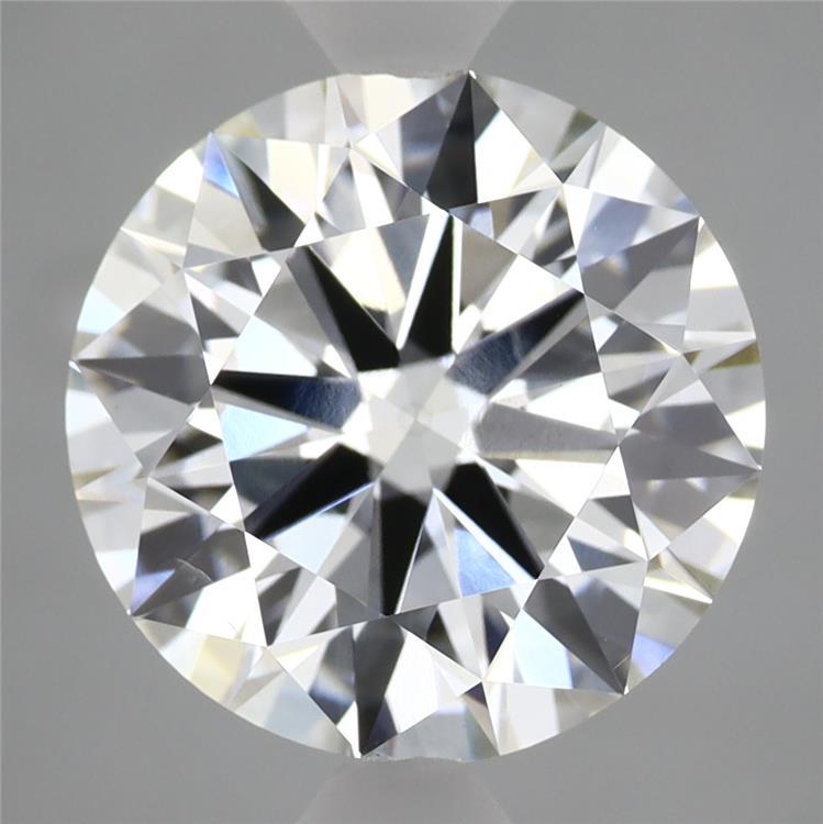 3.96ct Round F VS2 Lab Created Diamond