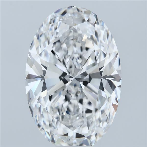 14.18ct Oval D VVS2 Lab Created Diamond