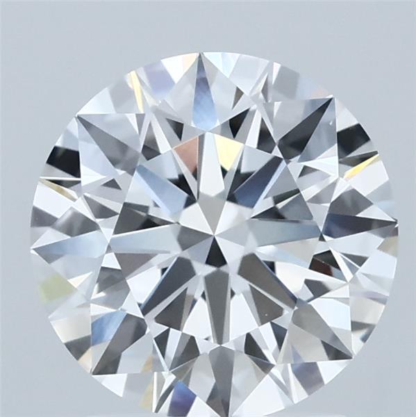 2.06ct Round D VVS2 Lab Created Diamond