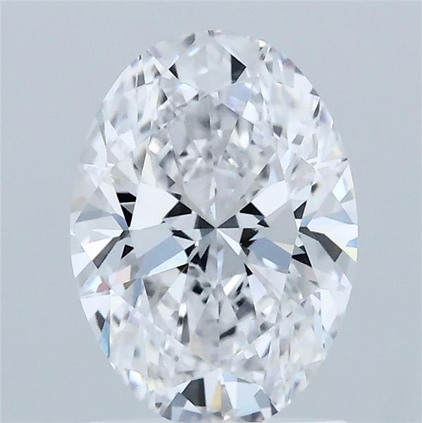 1.52ct Oval D VVS2 Lab Created Diamond