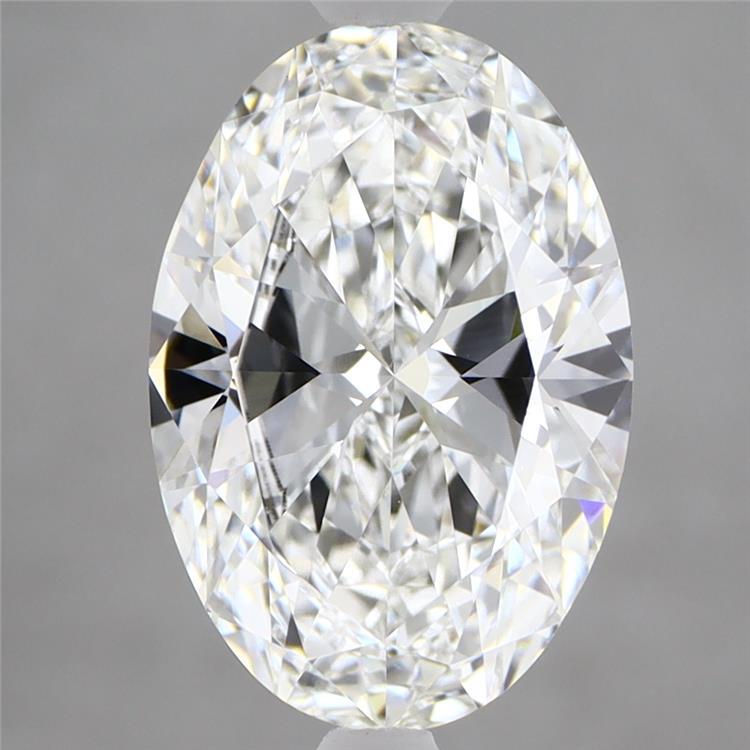 2.77ct Oval E VVS2 Lab Created Diamond