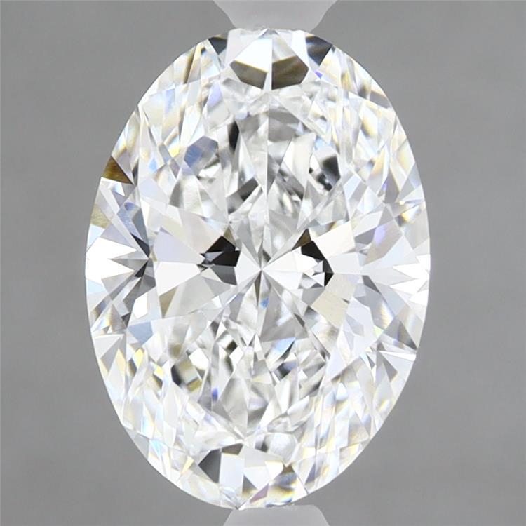 2.06ct Oval D VVS2 Lab Created Diamond
