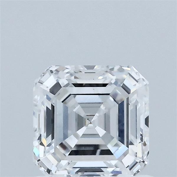 1ct Asscher D VS1 Lab Created Diamond