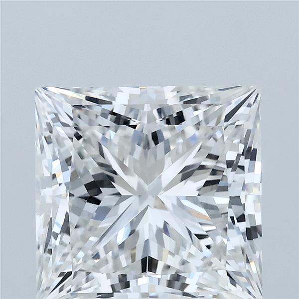 4ct Princess E VVS2 Lab Created Diamond