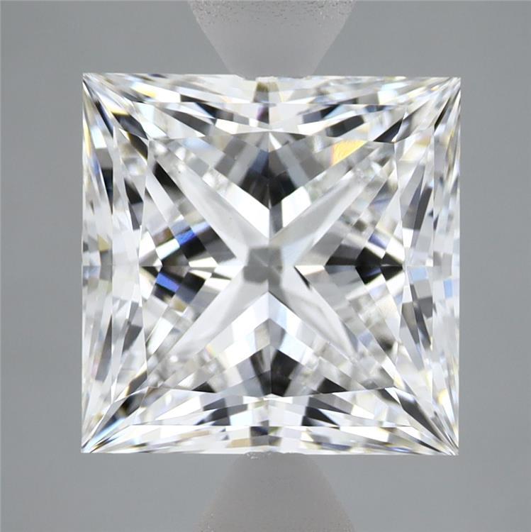 5.02ct Princess E VVS2 Lab Created Diamond
