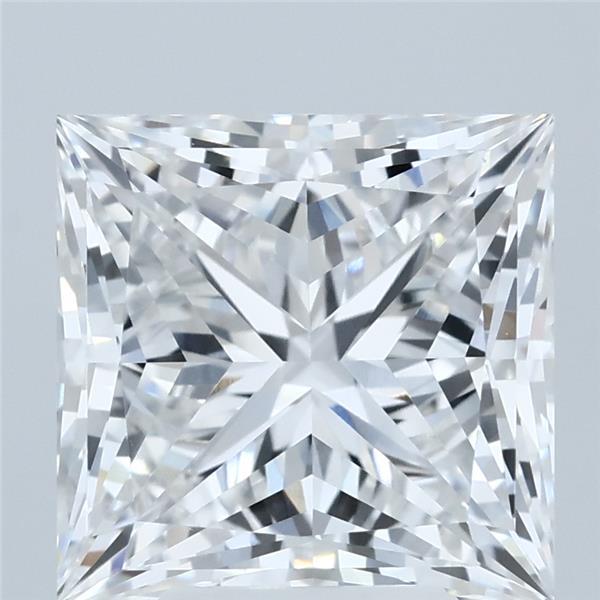 5.01ct Princess E VVS2 Lab Created Diamond