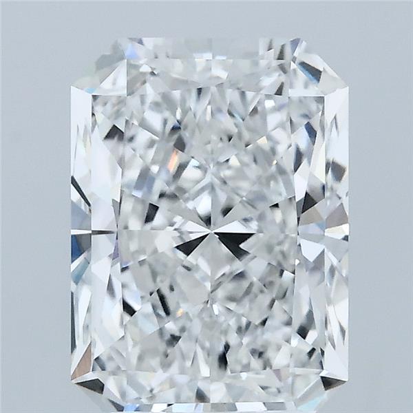 2.9ct Radiant E VVS2 Lab Created Diamond