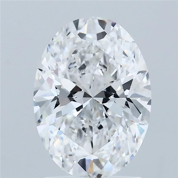 2.01ct Oval D VS1 Lab Created Diamond