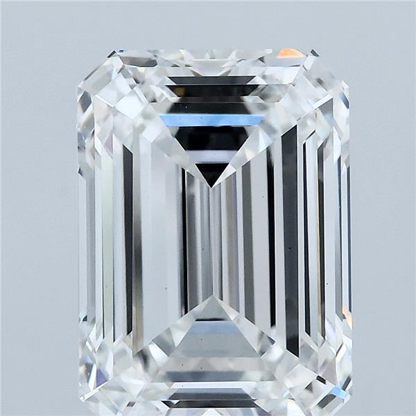 5.4ct Emerald E VS1 Lab Created Diamond