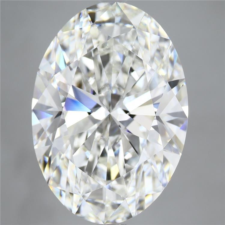 10.08ct Oval F VVS2 Lab Created Diamond