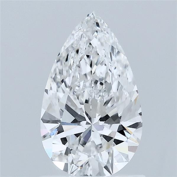1.04ct Pear D VVS2 Lab Created Diamond