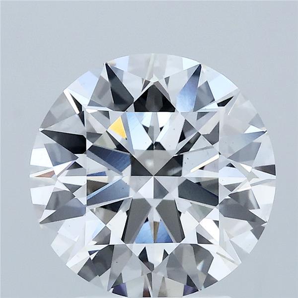 3ct Round F VS1 Lab Created Diamond