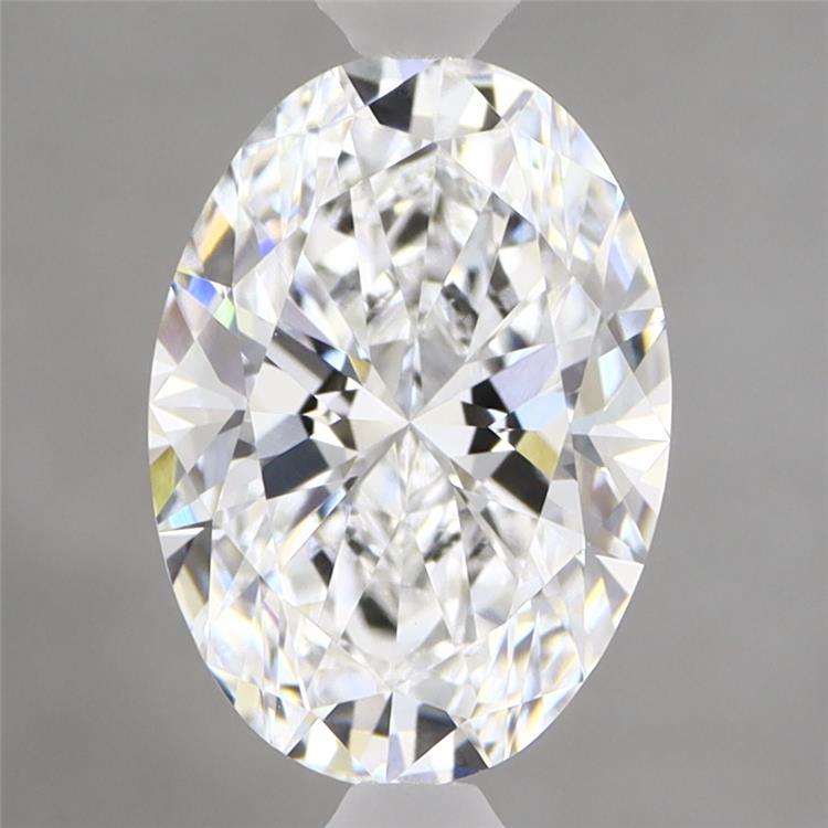 2.06ct Oval D VVS2 Lab Created Diamond