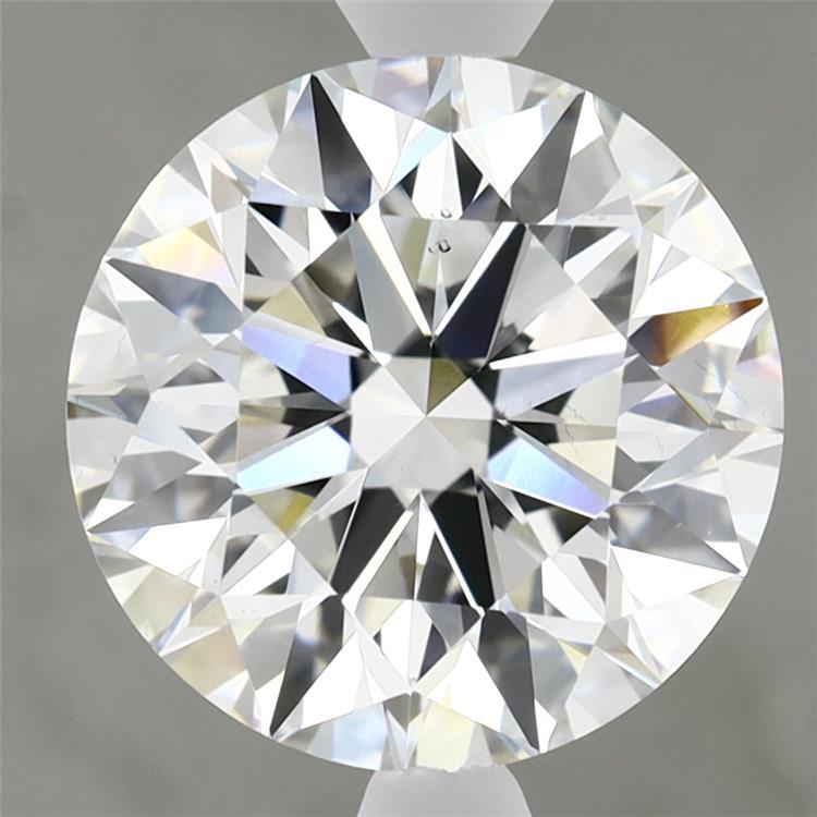4.23ct Round F VS2 Lab Created Diamond