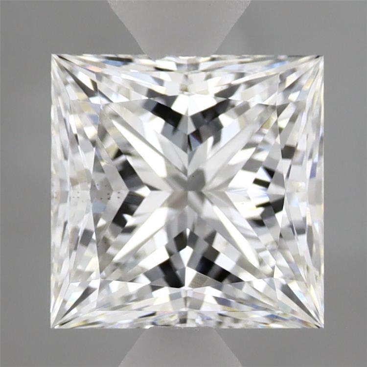 2.53ct Princess F VS2 Lab Created Diamond