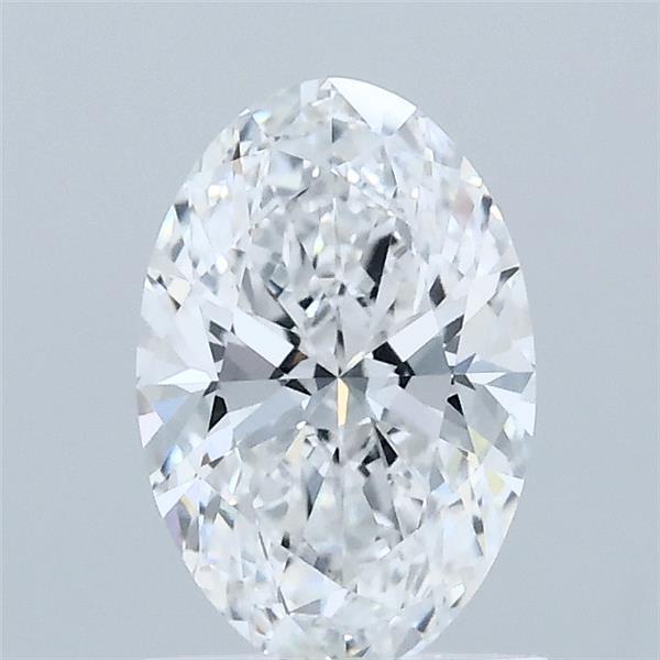1.07ct Oval D VVS2 Lab Created Diamond