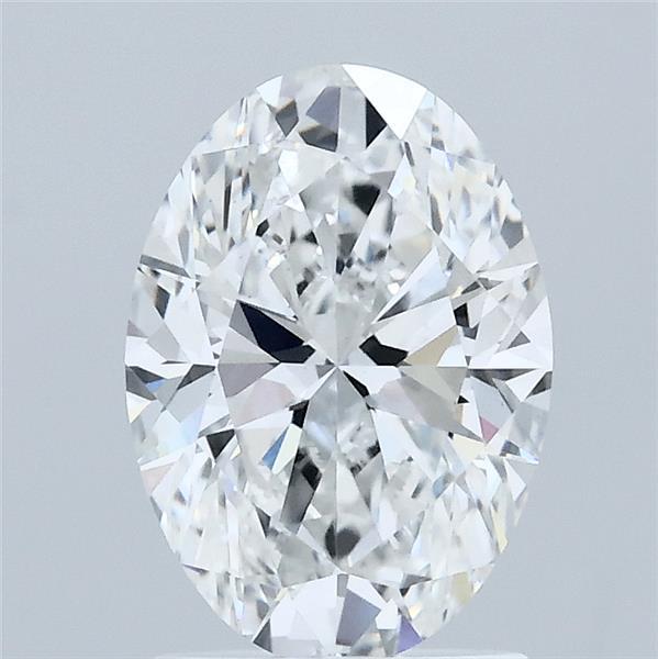 1.7ct Oval E VS1 Lab Created Diamond