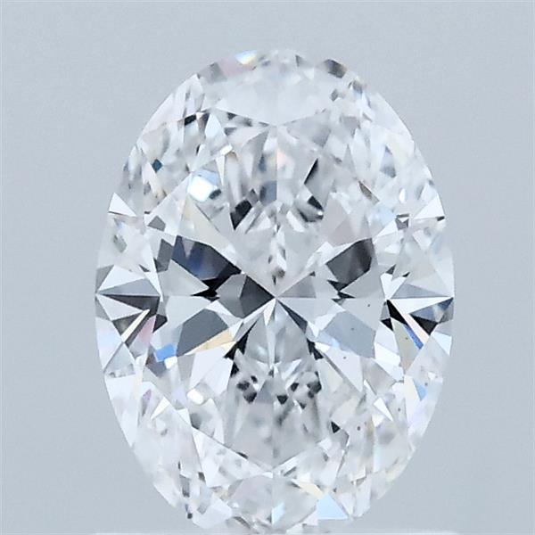 1ct Oval D VS1 Lab Created Diamond