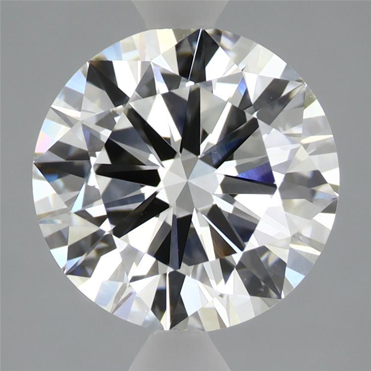 2.96ct Round H VVS2 Lab Created Diamond