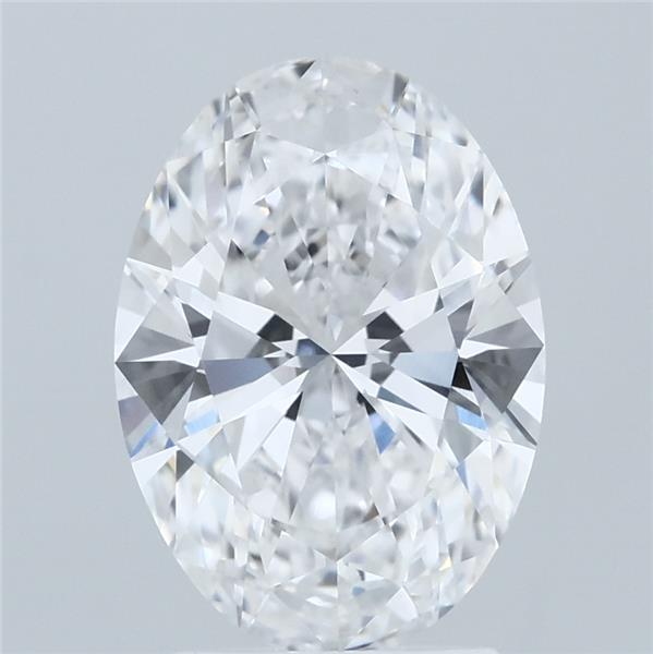 2.51ct Oval D VS1 Lab Created Diamond