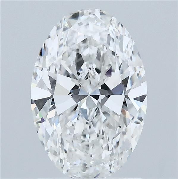 1.56ct Oval E VVS2 Lab Created Diamond