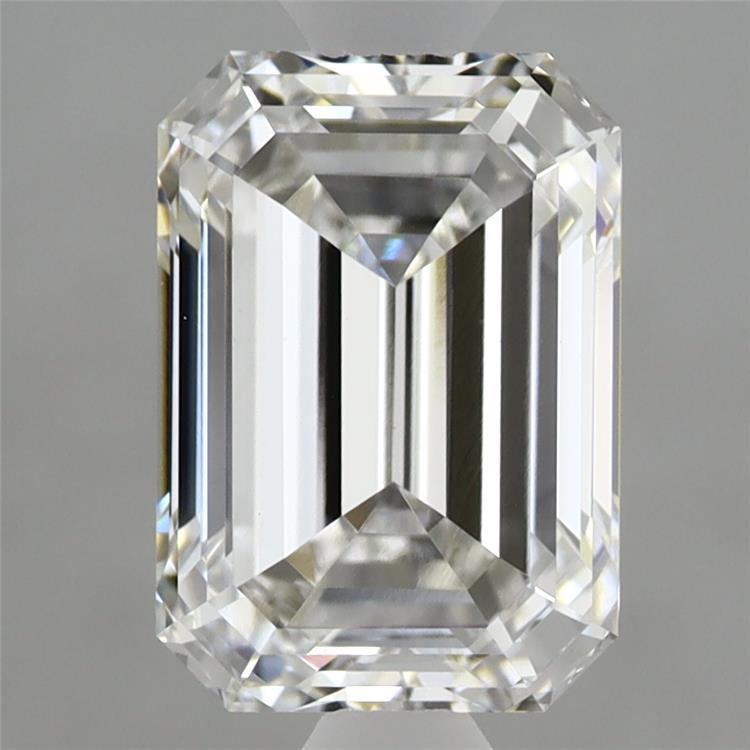 2.96ct Emerald E VS1 Lab Created Diamond