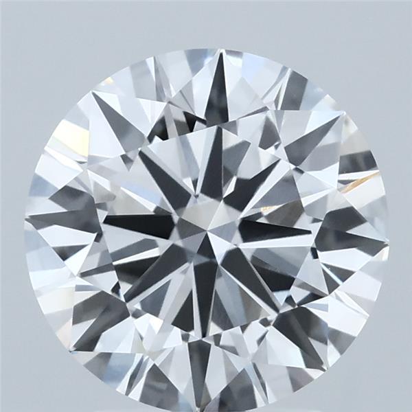 3.01ct Round E VVS2 Lab Created Diamond