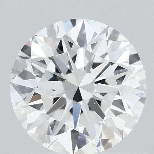 0.64ct Round D VVS2 Lab Created Diamond