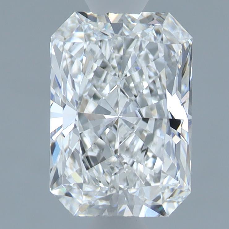 1.54ct Radiant D VVS2 Lab Created Diamond