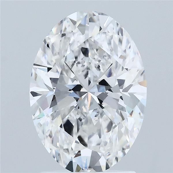 2.03ct Oval E VVS1 Lab Created Diamond