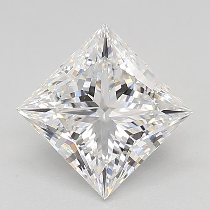 1.53ct Princess E IF Lab Created Diamond