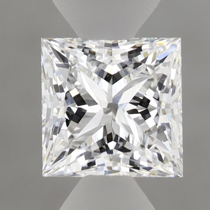 0.98ct Princess D VVS2 Lab Created Diamond