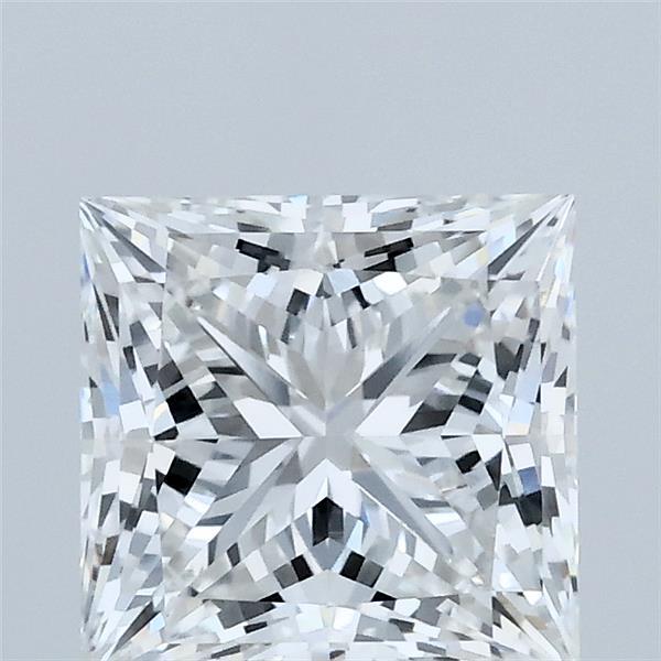 2.05ct Princess E VVS2 Lab Created Diamond