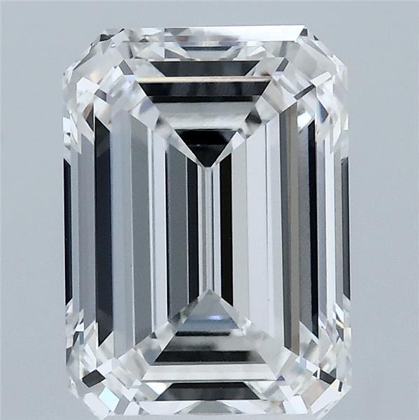 3.02ct Emerald E VVS2 Lab Created Diamond