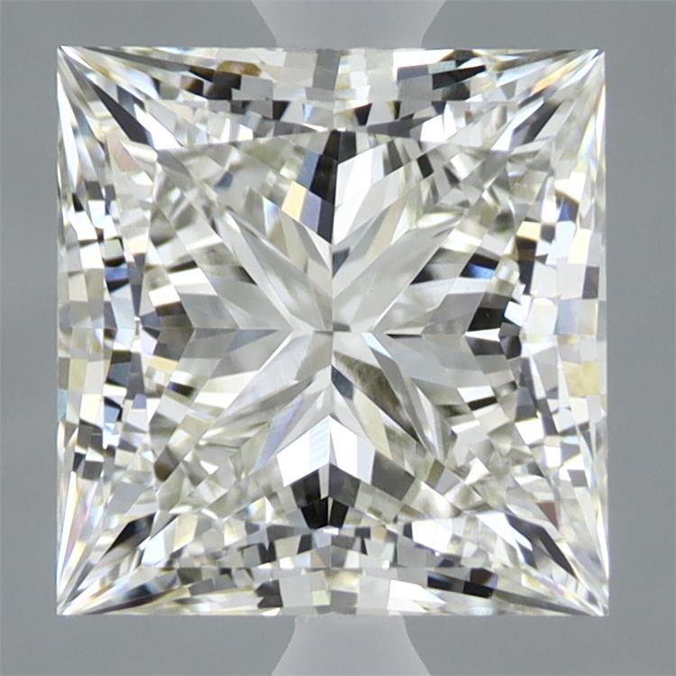 2.96ct Princess H VVS2 Lab Created Diamond