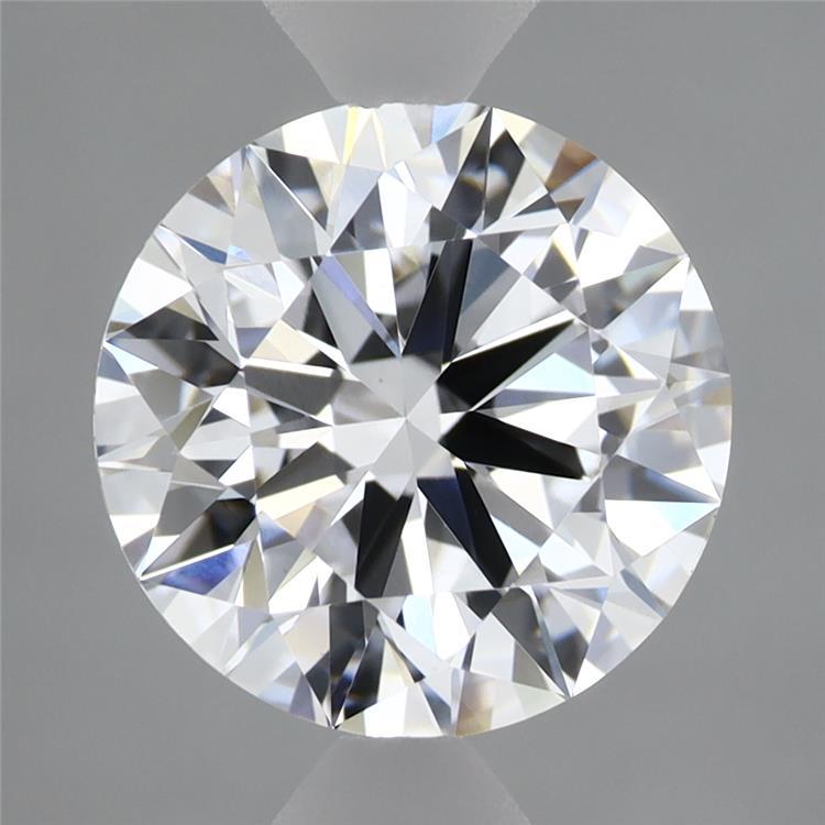 2.55ct Round D VVS2 Lab Created Diamond