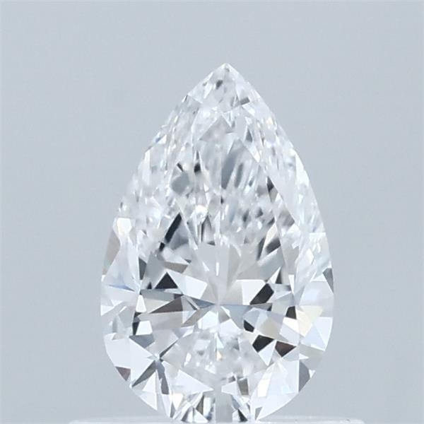 0.59ct Pear D VVS2 Lab Created Diamond