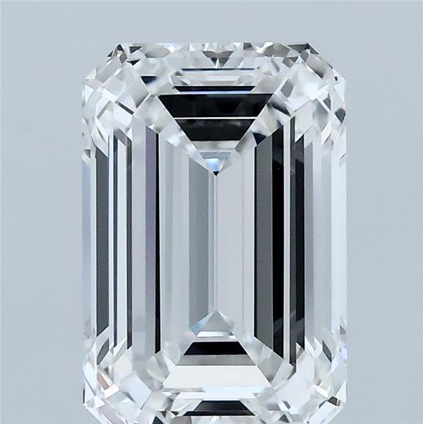 2.41ct Emerald E VVS2 Lab Created Diamond