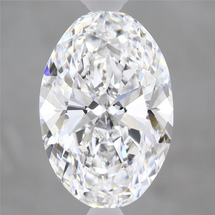 3.02ct Oval D VVS2 Lab Created Diamond