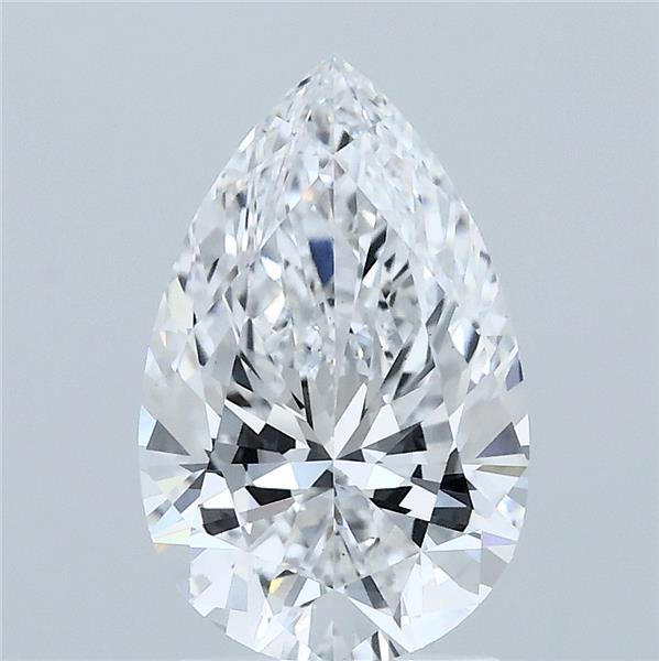2.01ct Pear D VS1 Lab Created Diamond