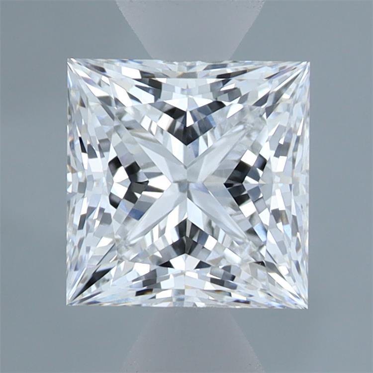 1.59ct Princess D VVS2 Lab Created Diamond