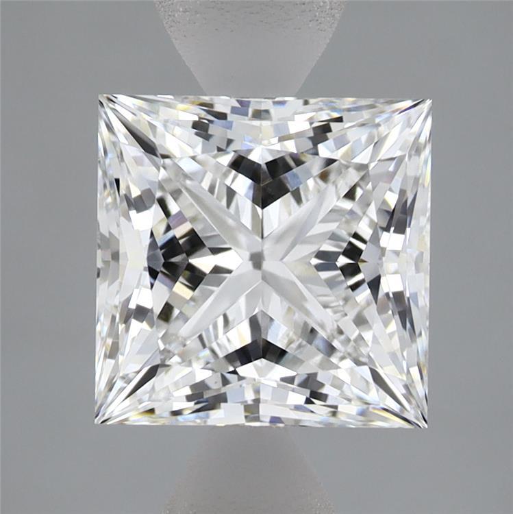 2.76ct Princess D VS1 Lab Created Diamond