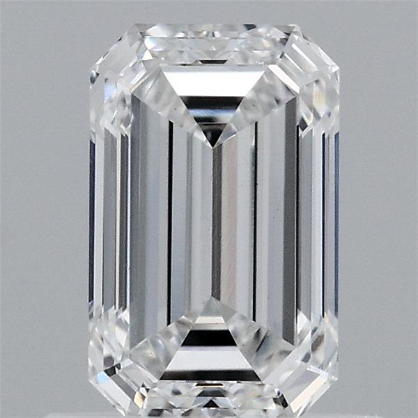 0.91ct Emerald E VS1 Lab Created Diamond